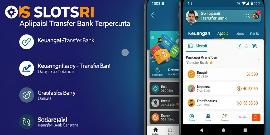 Antarmuka SLOTSRI yang memudahkan pengguna dalam melakukan Transfer Bank.