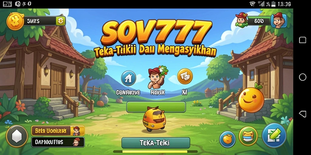Antarmuka game SOV777 yang menarik dan penuh tantangan.